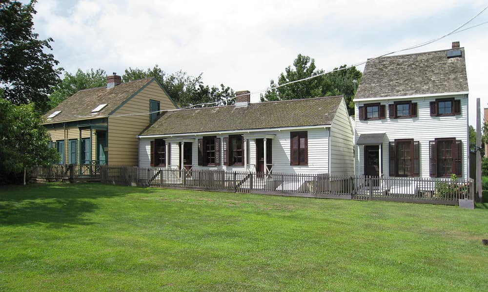 The Hunterfly Road Houses in Weeksville, Brooklyn